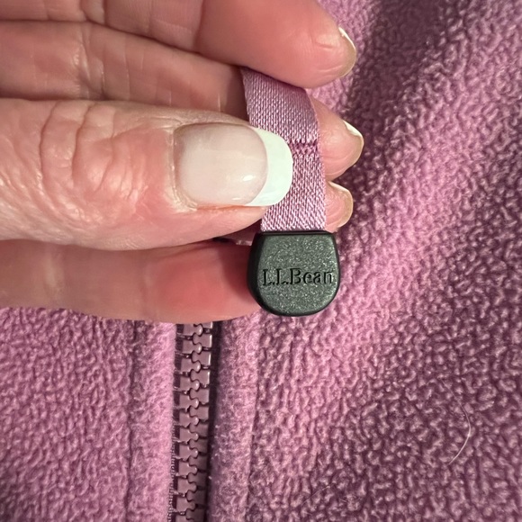 L.L. Bean Fleece Woman’s Zipper Front Vest-Small - Picture 6 of 8